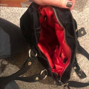 Black Coach Poppy Bag